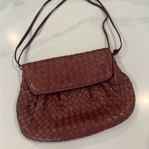 Bottega Veneta intrecciato leather shoulder bag